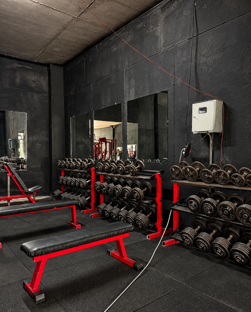 Оборудование и силовые рамы зала JOHN GYM